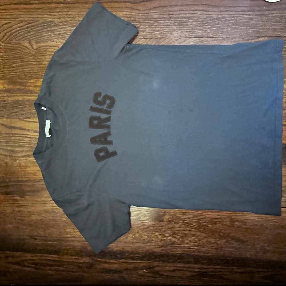 Sandro navy Paris t shirt